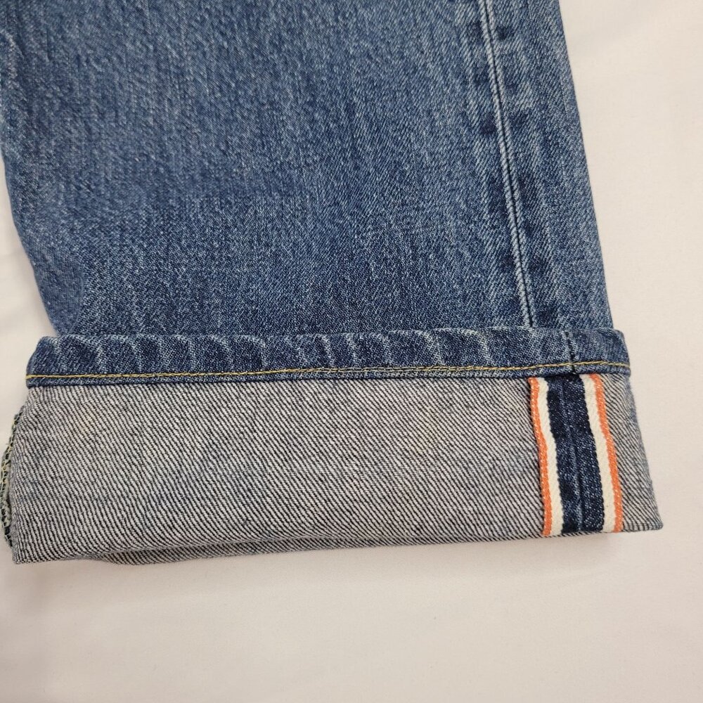 VTG RARE Diesel Old Glory Selvedge Womens Blue Denim Jeans Size 29 Made in Italy - Picture 8 of 14
